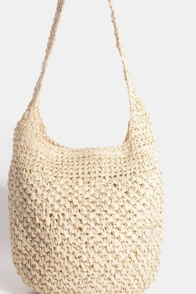Fame Intricate Braided Hobo Shoulder Bag - Trendy by Luna