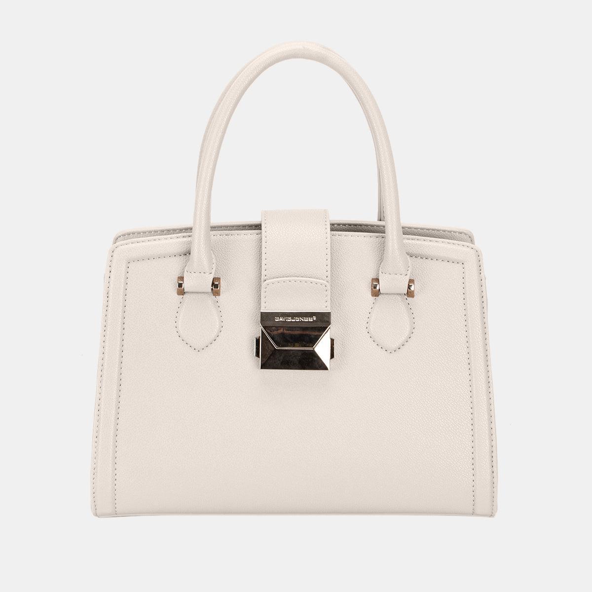 David Jones PU Leather Handbag - Trendy by Luna