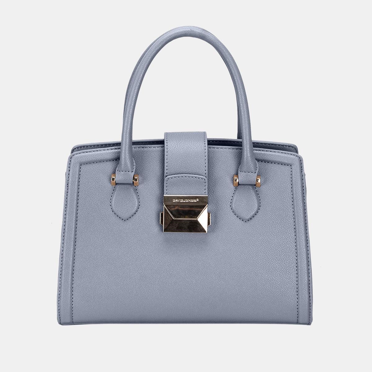 David Jones PU Leather Handbag - Trendy by Luna