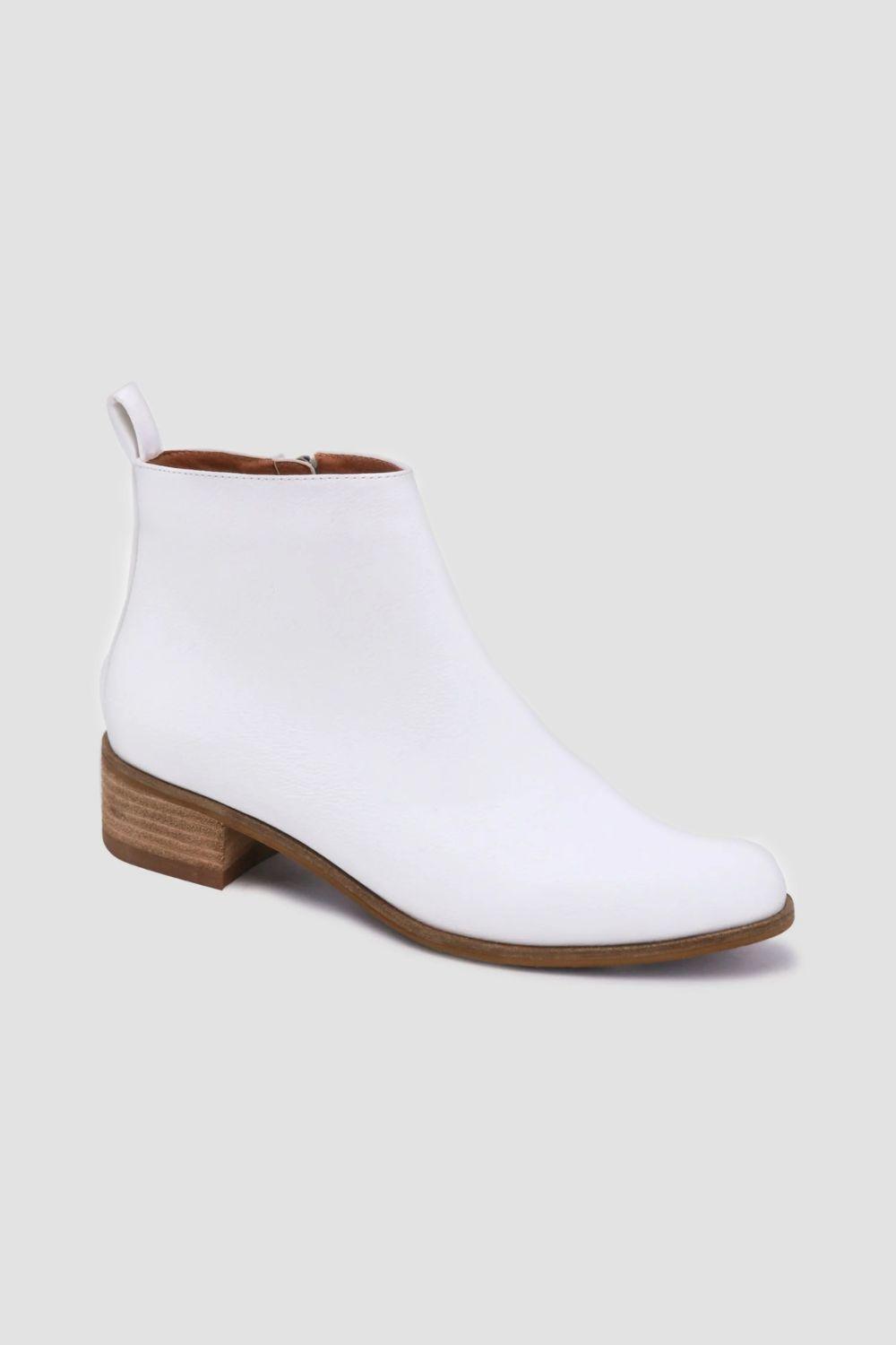 Beast Fashion PU Leather Block Heel Boots - Trendy by Luna