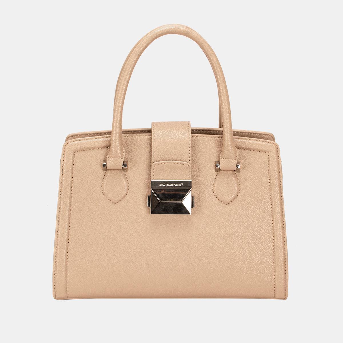 David Jones PU Leather Handbag - Trendy by Luna